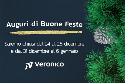 Chiusura aziendale per Festività Natalizie